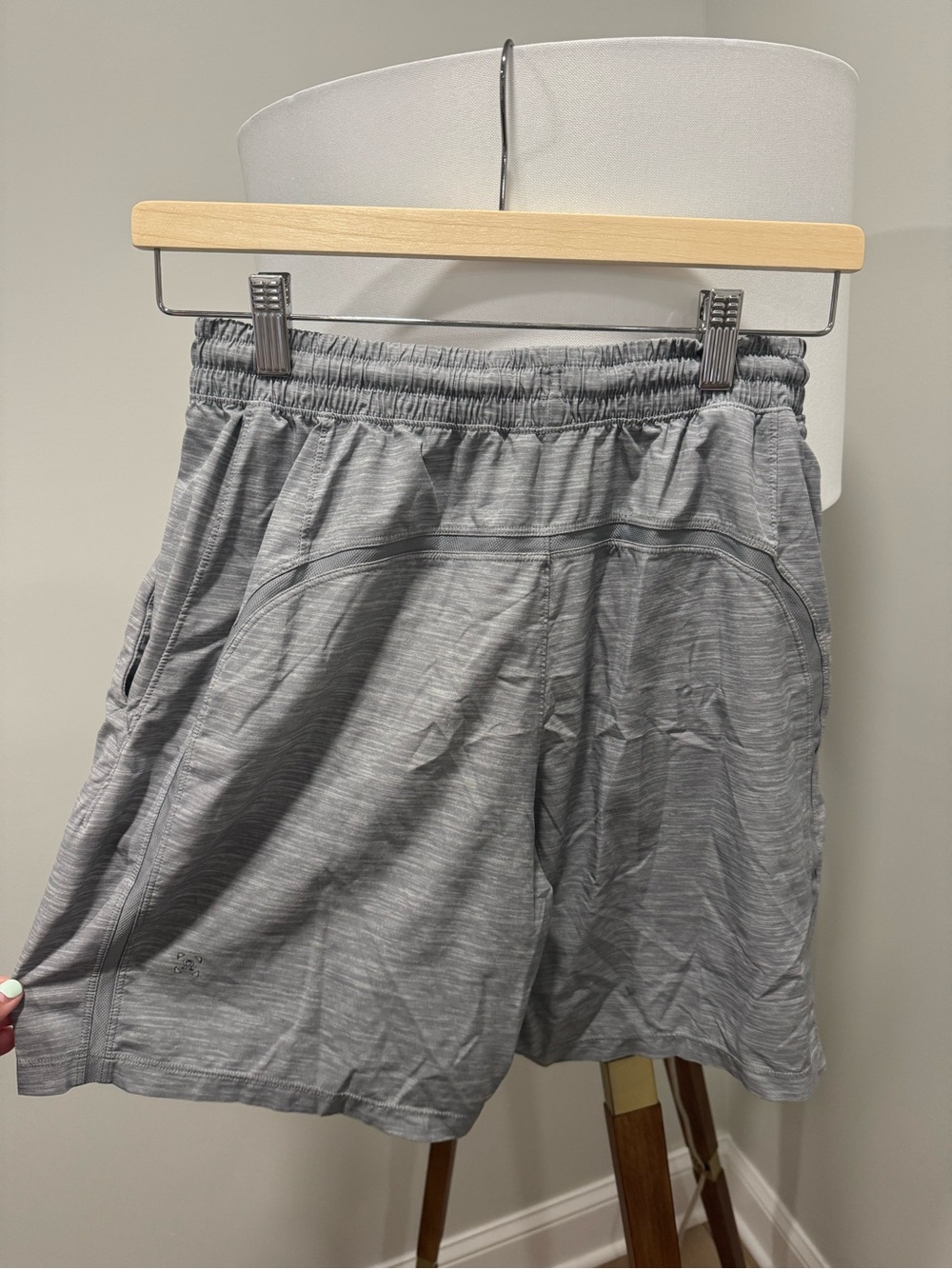 lululemon athletica Men's Gray Performance Shorts